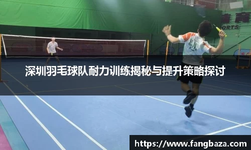 深圳羽毛球队耐力训练揭秘与提升策略探讨